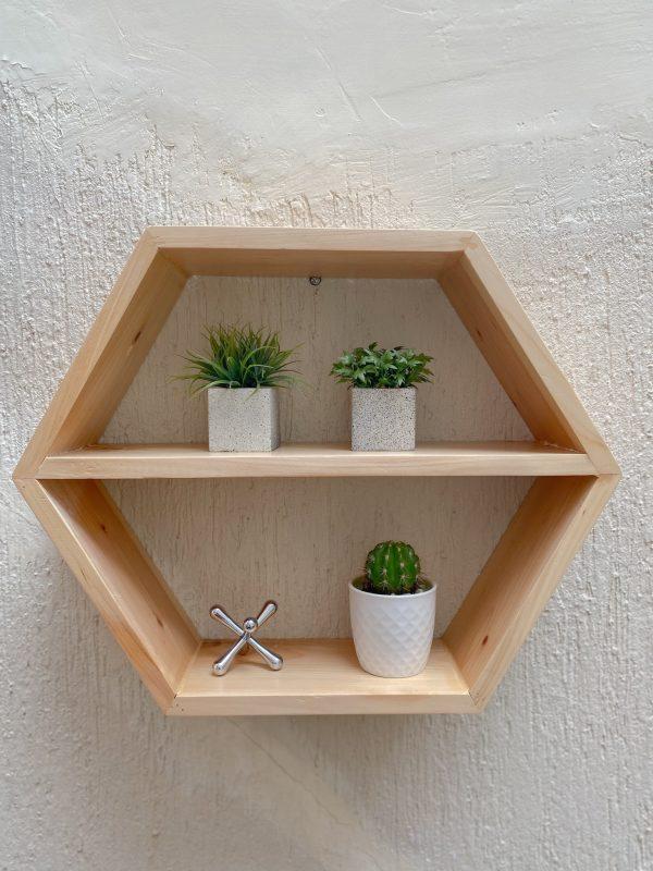 Arquitorio productos modernos de decoracion hogar repisa hexagonal